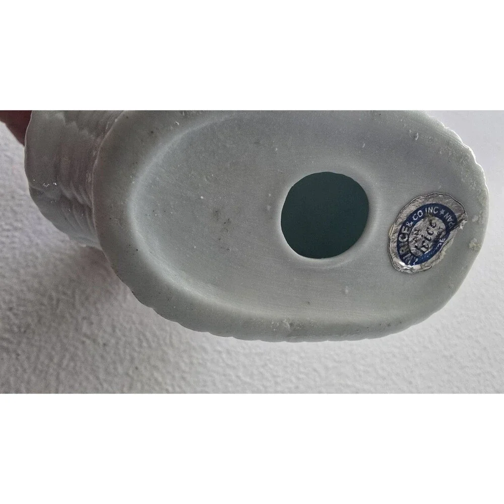 Lipstick Holder Floral 3 Tubes Japan Porcelain
